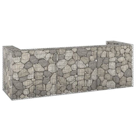 Schanskorf voor containers 325x100x110 cm gegalvaniseerd staal 1