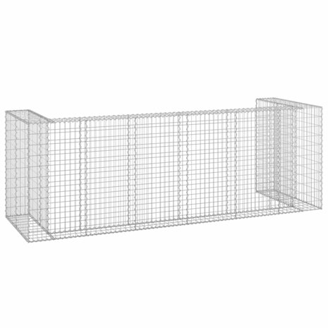 Schanskorf voor containers 325x100x110 cm gegalvaniseerd staal 5