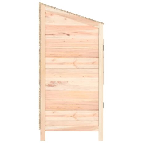 Tuinschuur 55x52x112 cm massief vurenhout 5