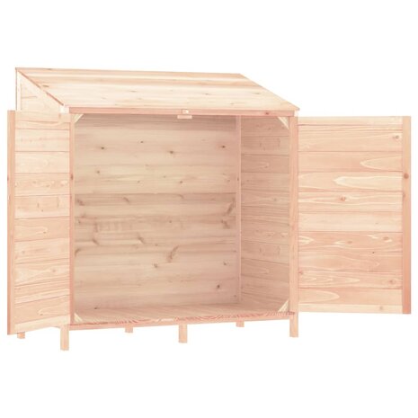 Tuinschuur 102x52x112 cm massief vurenhout 4