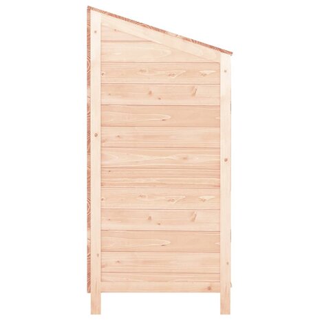 Tuinschuur 102x52x112 cm massief vurenhout 5