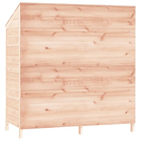 Tuinschuur 102x52x112 cm massief vurenhout 6
