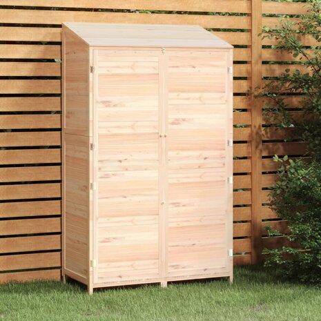 Tuinschuur 102x52x174,5 cm massief vurenhout 1
