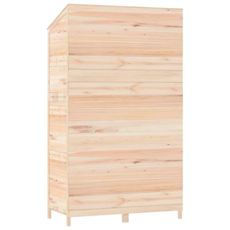 Tuinschuur 102x52x174,5 cm massief vurenhout 6