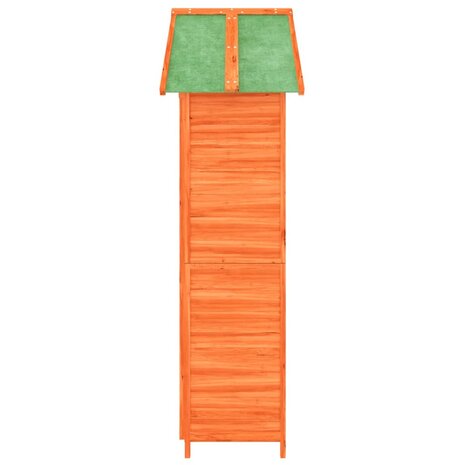 Tuinschuur 89x52,5x175 cm massief grenenhout bruin 6
