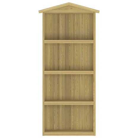 Tuinschuur 87x33x222 cm geïmpregneerd grenenhout 3