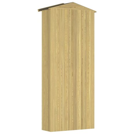 Tuinschuur 87x33x222 cm geïmpregneerd grenenhout 5