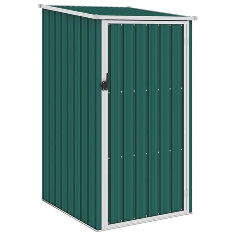 Tuinschuur 87x98x159 cm gegalvaniseerd staal groen  1