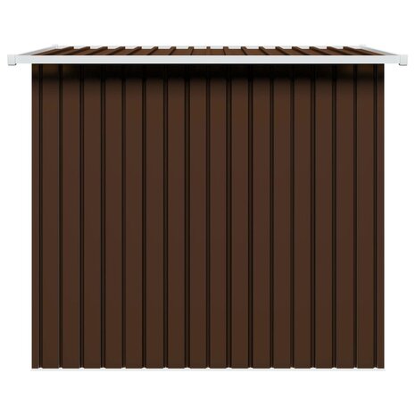 Tuinberging 194x121x181 cm staal bruin 5