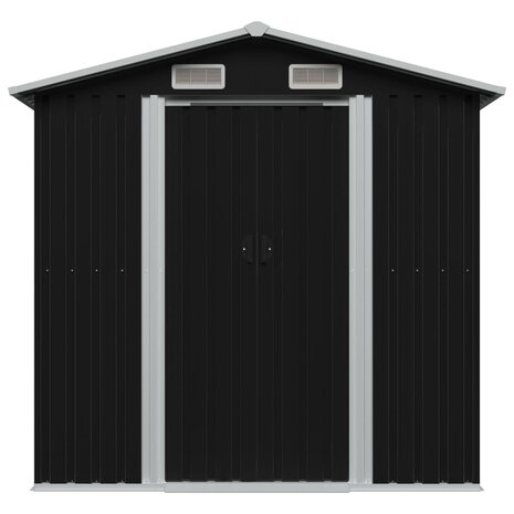 Tuinberging 204x132x186 cm staal antraciet 2