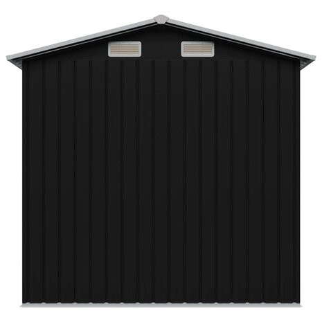 Tuinberging 204x132x186 cm staal antraciet 5