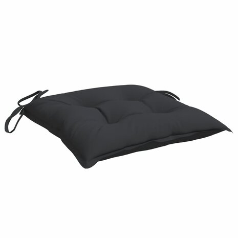 Palletkussens 4 st 50x50x7 cm oxford stof zwart 5