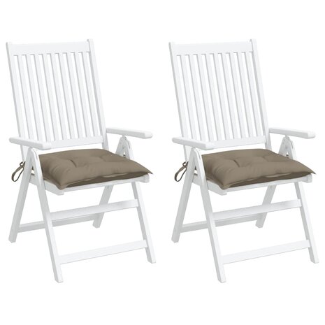 Palletkussens 2 st 50x50x7 cm oxford stof taupe 4