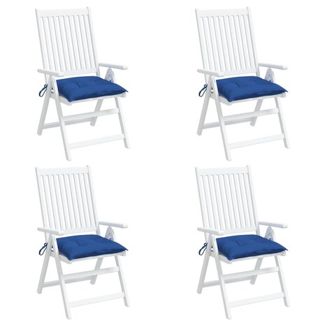 Palletkussens 4 st 50x50x7 cm oxford stof blauw 4