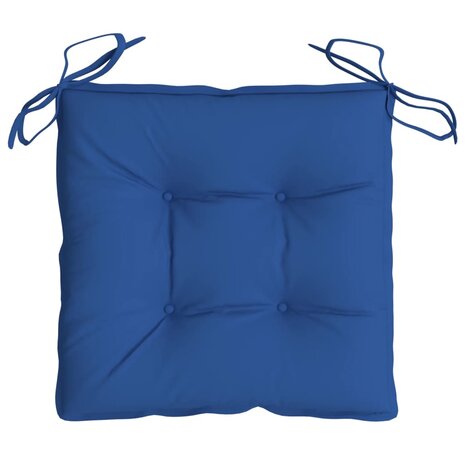 Palletkussens 4 st 50x50x7 cm oxford stof blauw 6