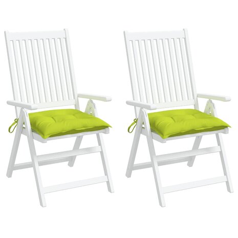 Palletkussens 2 st 50x50x7 cm oxford stof felgroen 4