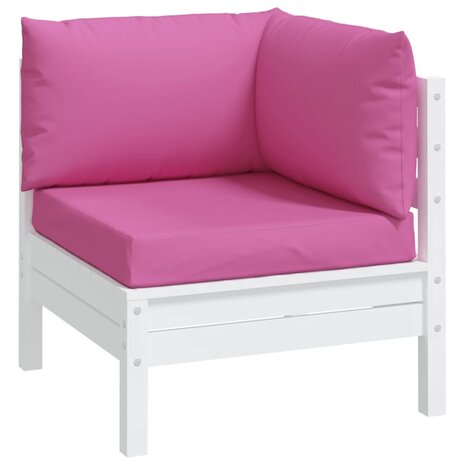 Palletkussens 3 st oxford stof roze 3