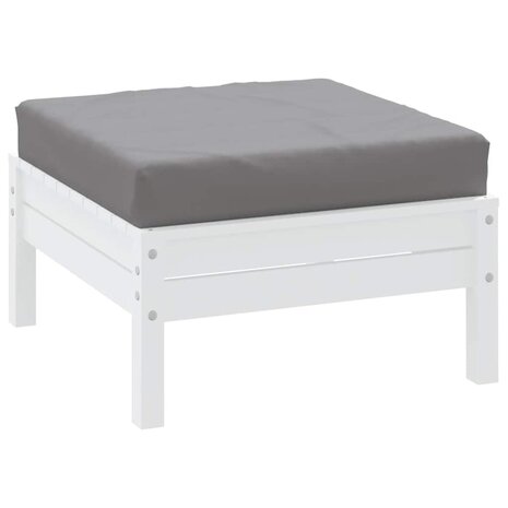 Palletkussen 60x60x8 cm oxford stof grijs 3