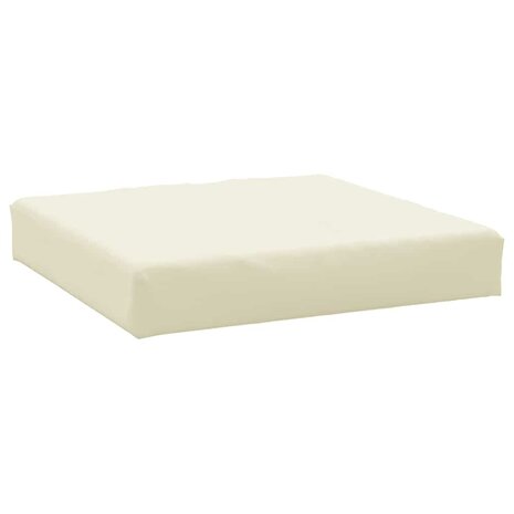 Palletkussen 60x60x8 cm oxford stof crèmekleurig 2