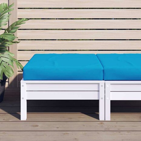 Palletkussen 60x60x8 cm oxford stof lichtblauw 1