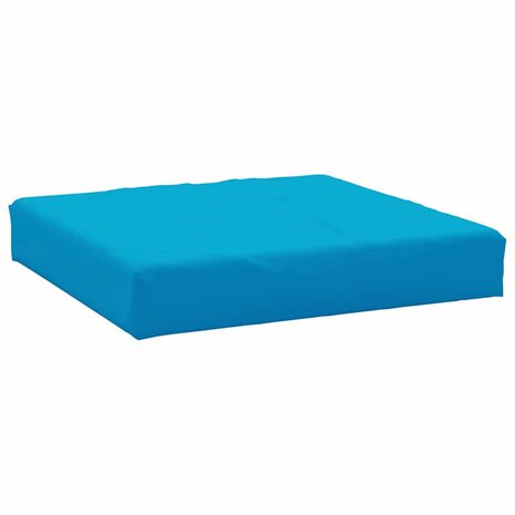 Palletkussen 60x60x8 cm oxford stof lichtblauw 2