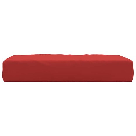 Palletkussen 60x60x8 cm oxford stof rood 4