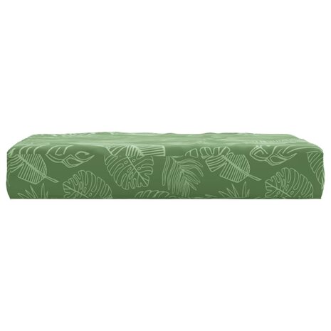 Palletkussen bladpatroon 60x60x8 cm oxford stof 4