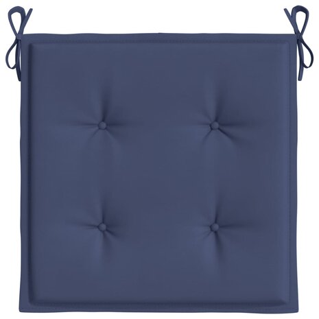 Palletkussens 4 st 50x50x3 cm oxford stof marineblauw 6