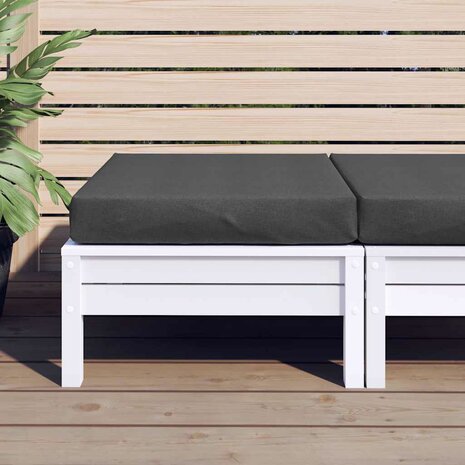 Palletkussen 60x60x10 cm stof gemêleerd antracietkleurig 3
