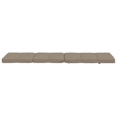 Terrasstoelkussens 2 st oxford stof taupe 8