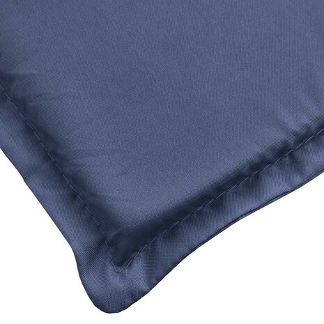 Terrasstoelkussen oxford stof marineblauw 6