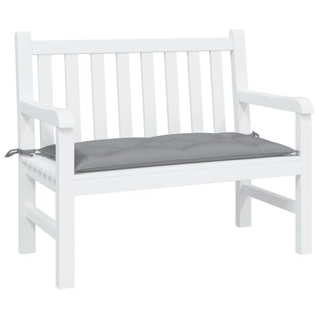 Tuinbankkussen 100x50x7 cm oxford stof grijs 3