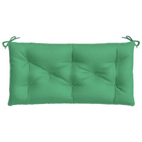 Tuinbankkussen 100x50x7 cm oxford stof groen 4