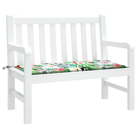 Tuinbankkussen 120x50x3 cm oxford stof meerkleurig 3
