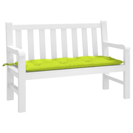 Tuinbankkussen 120x50x7 cm oxford stof heldergroen 1