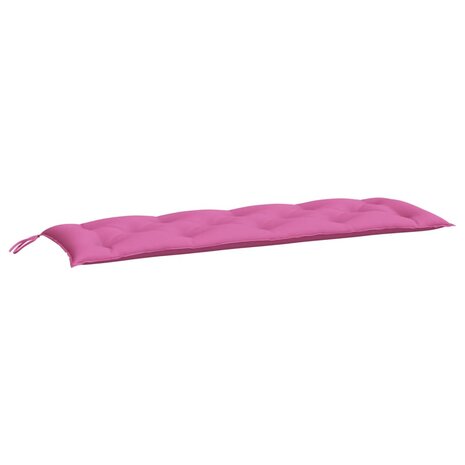Tuinbankkussen 150x50x7 cm oxford stof roze 2