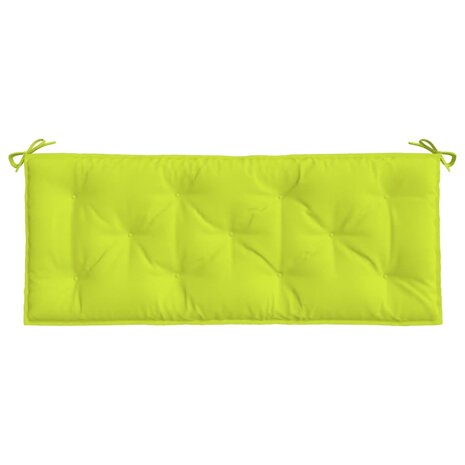 Tuinbankkussens 2 st 120x50x7 cm oxford stof heldergroen 5