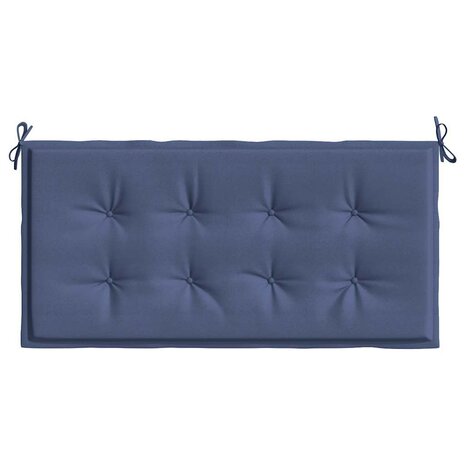 Tuinbankkussen 100x50x3 cm oxford stof marineblauw 4