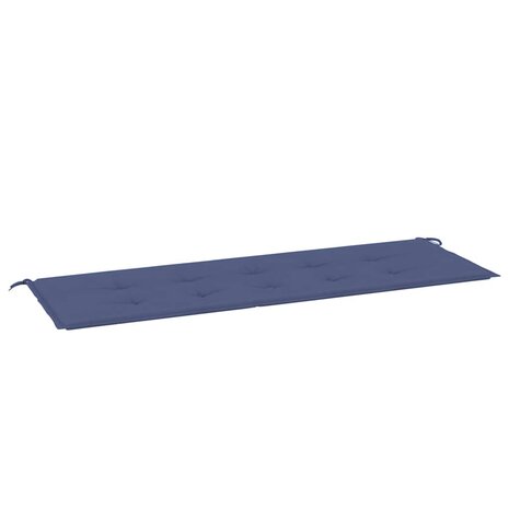 Tuinbankkussen 150x50x3 cm oxford stof marineblauw 2