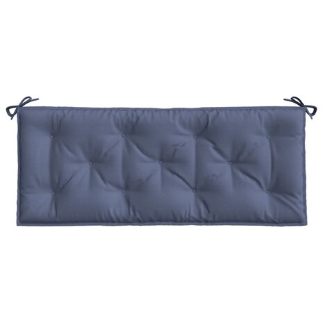 Tuinbankkussen 120x50x7 cm oxford stof marineblauw 2