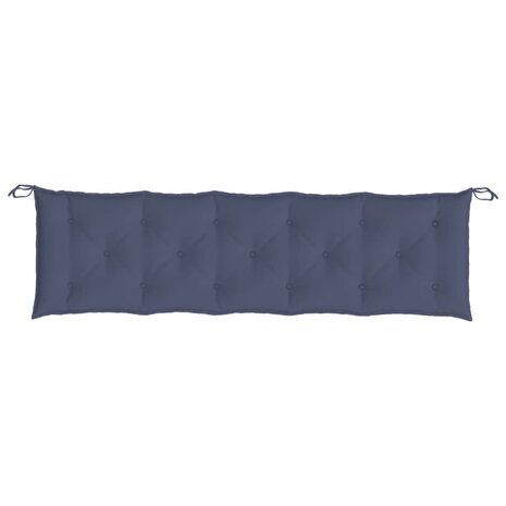 Tuinbankkussen 180x50x7 cm oxford stof marineblauw 2