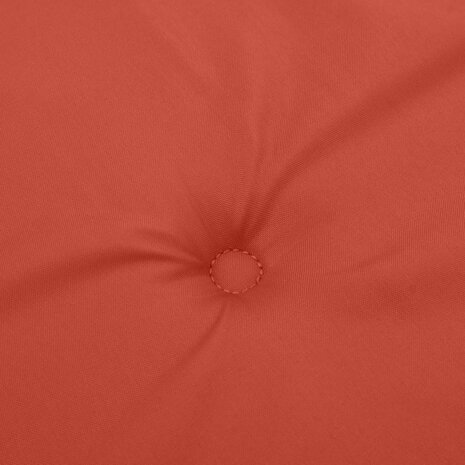 Tuinbankkussen 150x50x7 cm stof gemêleerd rood 6