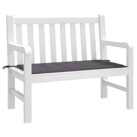 Tuinbankkussen 100x50x3 cm oxford stof antracietkleurig 3