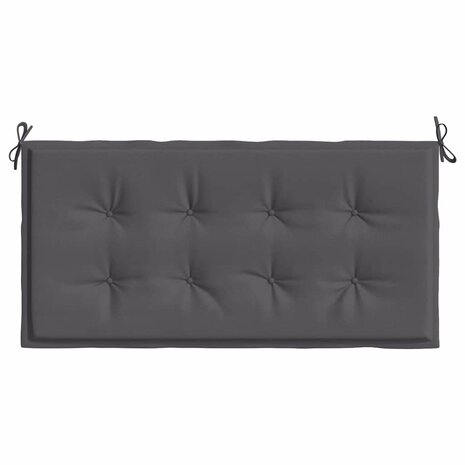 Tuinbankkussen 100x50x3 cm oxford stof antracietkleurig 4