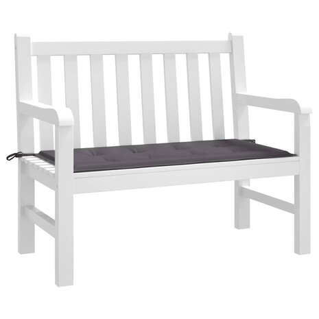 Tuinbankkussen 120x50x3 cm oxford stof antracietkleurig 3
