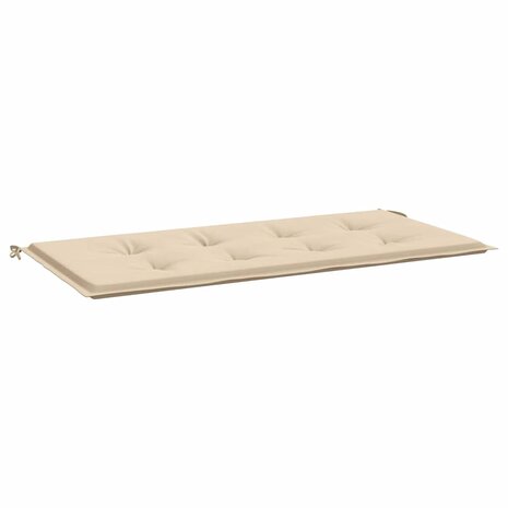 Tuinbankkussen 120x50x3 cm oxford stof beige 2