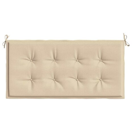 Tuinbankkussen 120x50x3 cm oxford stof beige 4