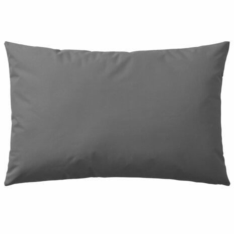 Buitenkussens 60x40 cm grijs 2 st 2