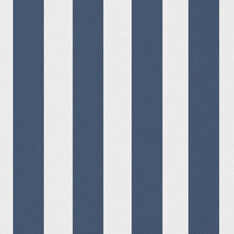 Buitenkussens 45x45 cm gestreept marineblauw 4 st 4
