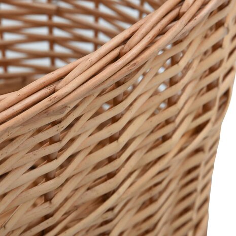 Houtmand met handvatten 56x40x28 cm natuurlijk wilgenhout 5